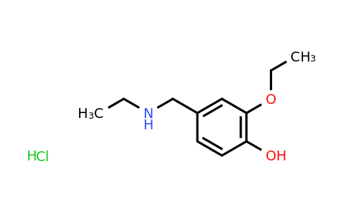 CAS 1177299-69-2 | 2-Ethoxy-4-[(ethylamino)methyl]phenol hydrochloride