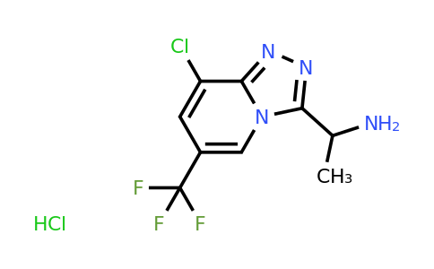 CAS 1177299-79-4 | 1-[8-Chloro-6-(trifluoromethyl)-[1,2,4]triazolo[4,3-a]pyridin-3-yl]ethan-1-amine hydrochloride