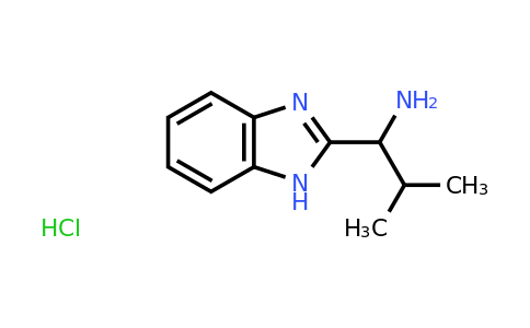 CAS 1177315-00-2 | 1-(1H-1,3-benzodiazol-2-yl)-2-methylpropan-1-amine hydrochloride