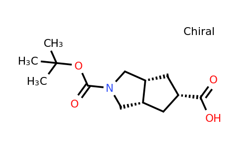 Cis-hexahydrocyclopenta[C]pyrrole-2,5-dicarboxylic acid mono-tertbutyl ester
