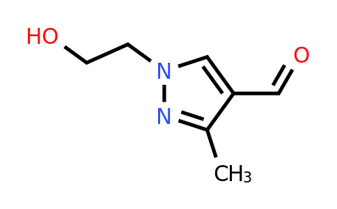 CAS 1177321-94-6 | 1-(2-hydroxyethyl)-3-methyl-1H-pyrazole-4-carbaldehyde