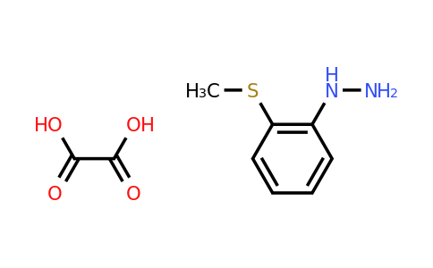 CAS 1177330-97-0 | (2-(Methylthio)phenyl)hydrazine oxalate