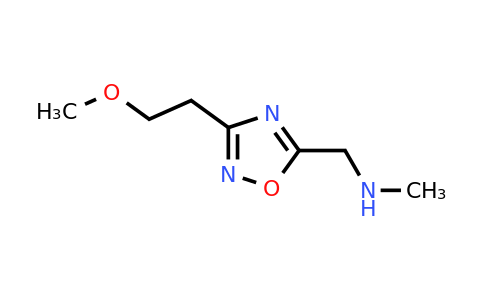CAS 1177347-58-8 | {[3-(2-methoxyethyl)-1,2,4-oxadiazol-5-yl]methyl}(methyl)amine