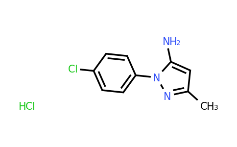 CAS 1177349-55-1 | 1-(4-Chlorophenyl)-3-methyl-1H-pyrazol-5-amine hydrochloride