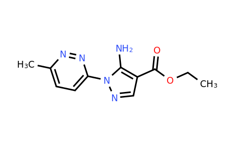 CAS 1177350-37-6 | ethyl 5-amino-1-(6-methylpyridazin-3-yl)-1H-pyrazole-4-carboxylate