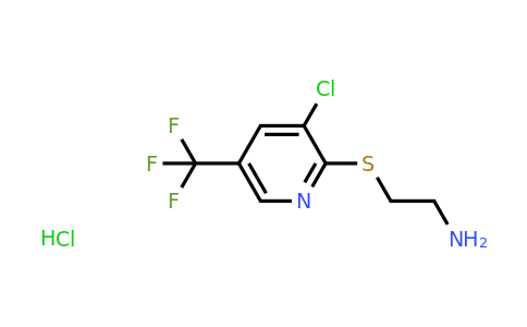CAS 1177351-21-1 | 2-{[3-chloro-5-(trifluoromethyl)pyridin-2-yl]sulfanyl}ethan-1-amine hydrochloride