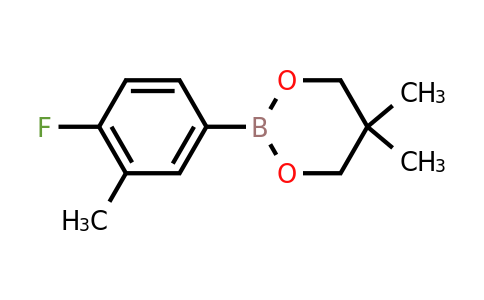 CAS 1177399-08-4 | 2-(4-Fluoro-3-methylphenyl)-5,5-dimethyl-1,3,2-dioxaborinane