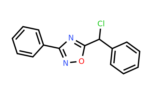 CAS 117761-94-1 | 5-[chloro(phenyl)methyl]-3-phenyl-1,2,4-oxadiazole