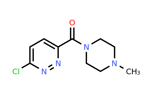 CAS 1178041-32-1 | (6-Chloro-3-pyridazinyl)(4-methyl-1-piperazinyl)-methanone