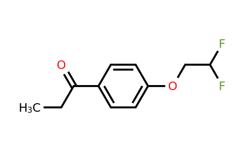 CAS 1178045-63-0 | 1-(4-(2,2-Difluoroethoxy)phenyl)propan-1-one