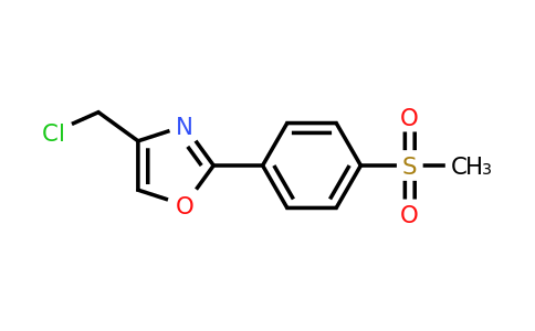 CAS 1178081-96-3 | 4-(chloromethyl)-2-(4-methanesulfonylphenyl)-1,3-oxazole