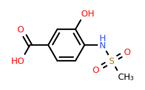 CAS 1178140-71-0 | 3-Hydroxy-4-(methylsulfonamido)benzoic acid