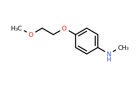 CAS 1178243-33-8 | 4-(2-Methoxyethoxy)-N-methylaniline
