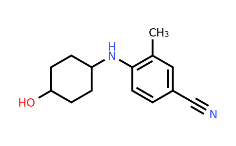 CAS 1178262-47-9 | 4-[(4-hydroxycyclohexyl)amino]-3-methylbenzonitrile