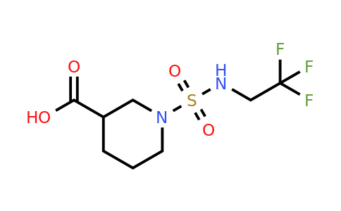 CAS 1178275-82-5 | 1-(N-(2,2,2-trifluoroethyl)sulfamoyl)piperidine-3-carboxylic acid
