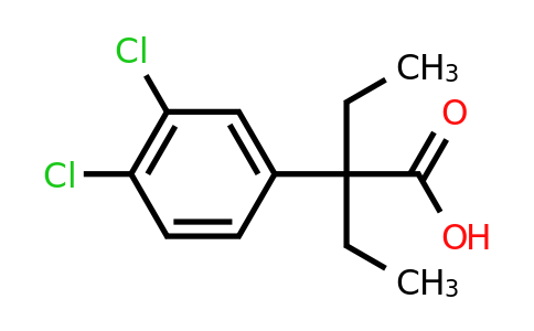 CAS 1178279-26-9 | 2-(3,4-Dichlorophenyl)-2-ethylbutanoic acid