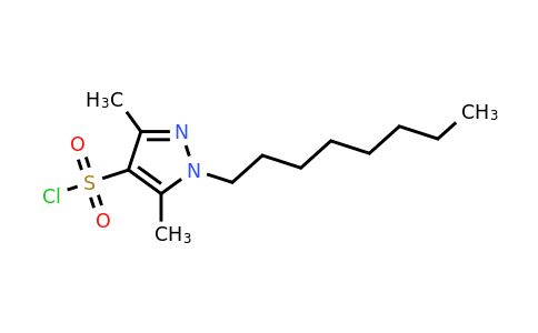 CAS 1178299-94-9 | 3,5-dimethyl-1-octyl-1H-pyrazole-4-sulfonyl chloride