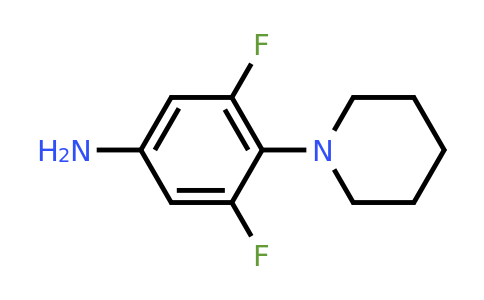 CAS 1178372-90-1 | 3,5-difluoro-4-(piperidin-1-yl)aniline