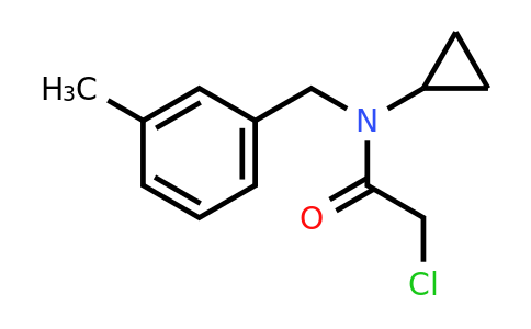 CAS 1178399-29-5 | 2-Chloro-N-cyclopropyl-N-(3-methylbenzyl)acetamide