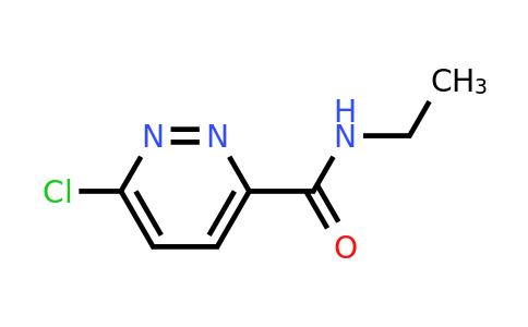 CAS 1178402-48-6 | 6-chloro-N-ethylpyridazine-3-carboxamide