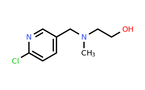 CAS 1178432-93-3 | 2-(((6-Chloropyridin-3-yl)methyl)(methyl)amino)ethanol