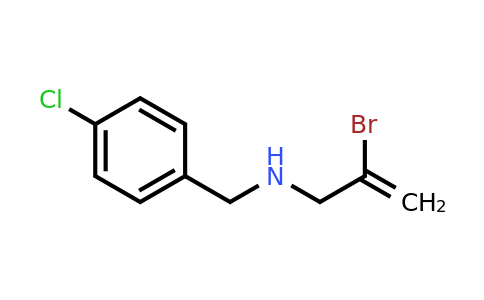 CAS 1178438-59-9 | (2-bromoprop-2-en-1-yl)[(4-chlorophenyl)methyl]amine