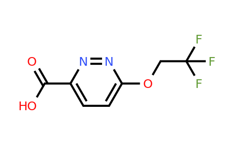 CAS 1178449-40-5 | 6-(2,2,2-trifluoroethoxy)pyridazine-3-carboxylic acid