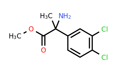 CAS 1178456-31-9 | methyl 2-amino-2-(3,4-dichlorophenyl)propanoate