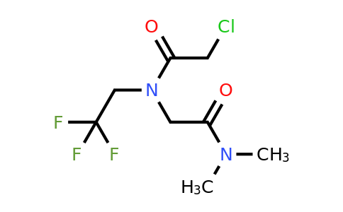 2-Chloro-N-(2-(dimethylamino)-2-oxoethyl)-N-(2,2,2-trifluoroethyl)acetamide