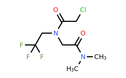 CAS 1178506-83-6 | 2-Chloro-N-(2-(dimethylamino)-2-oxoethyl)-N-(2,2,2-trifluoroethyl)acetamide