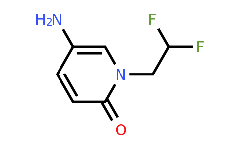 CAS 1178507-16-8 | 5-amino-1-(2,2-difluoroethyl)-1,2-dihydropyridin-2-one