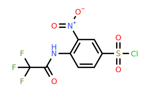 CAS 1178647-96-5 | 3-Nitro-4-(trifluoroacetamido)benzene-1-sulfonyl chloride