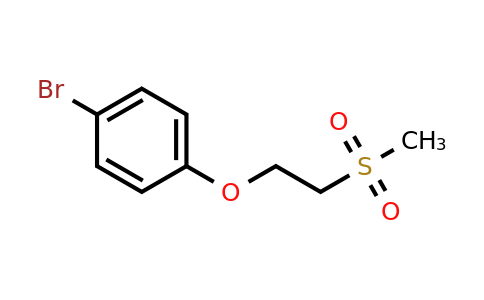 CAS 1178649-34-7 | 1-bromo-4-(2-methanesulfonylethoxy)benzene