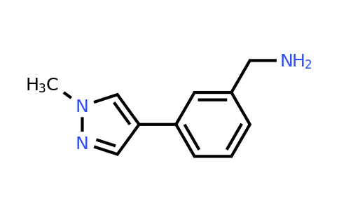 CAS 1178650-39-9 | [3-(1-methyl-1H-pyrazol-4-yl)phenyl]methanamine
