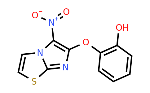CAS 1178675-00-7 | 2-({5-nitroimidazo[2,1-b][1,3]thiazol-6-yl}oxy)phenol