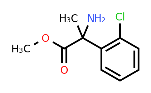 CAS 1178679-24-7 | methyl 2-amino-2-(2-chlorophenyl)propanoate
