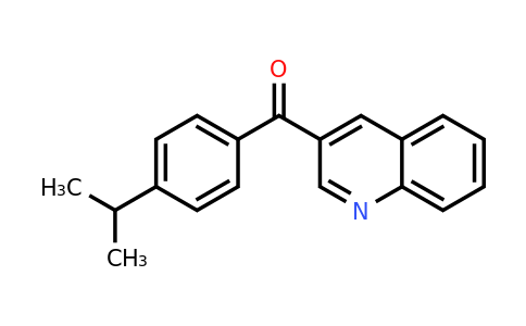 CAS 1178707-04-4 | (4-Isopropylphenyl)(quinolin-3-yl)methanone