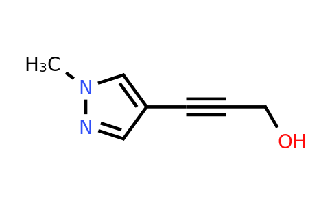 CAS 1178731-36-6 | 3-(1-methyl-1H-pyrazol-4-yl)prop-2-yn-1-ol