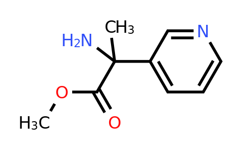 CAS 1178786-39-4 | methyl 2-amino-2-(pyridin-3-yl)propanoate
