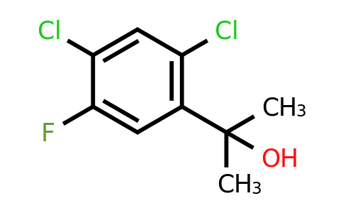 CAS 1178822-45-1 | 2-(2,4-Dichloro-5-fluorophenyl)propan-2-ol