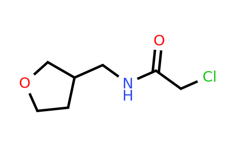 CAS 1178828-45-9 | 2-Chloro-N-(oxolan-3-ylmethyl)acetamide