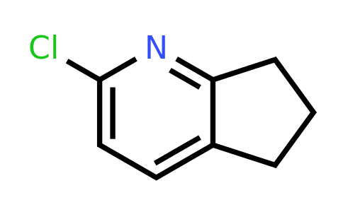 CAS 117890-55-8 | 2-chloro-5H,6H,7H-cyclopenta[b]pyridine