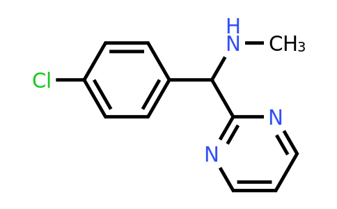 CAS 1178951-36-4 | [(4-chlorophenyl)(pyrimidin-2-yl)methyl](methyl)amine
