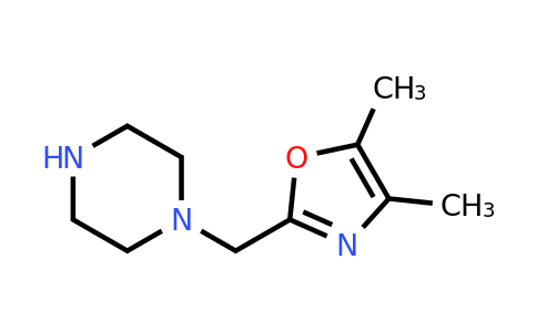 CAS 1179018-91-7 | 1-[(Dimethyl-1,3-oxazol-2-yl)methyl]piperazine