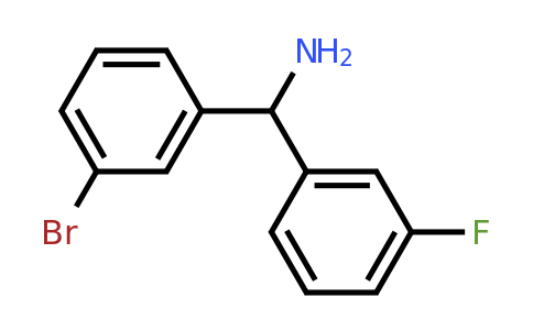 CAS 1179022-78-6 | (3-bromophenyl)(3-fluorophenyl)methanamine