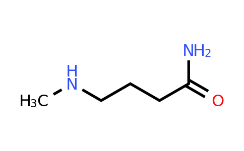 CAS 1179051-36-5 | 4-(methylamino)butanamide