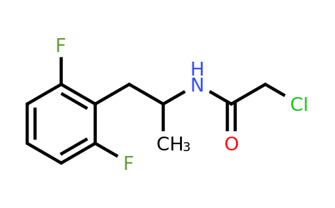 CAS 1179059-55-2 | 2-Chloro-N-[1-(2,6-difluorophenyl)propan-2-yl]acetamide