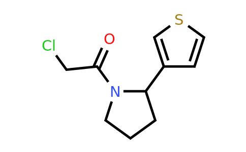 CAS 1179119-21-1 | 2-Chloro-1-[2-(thiophen-3-yl)pyrrolidin-1-yl]ethan-1-one