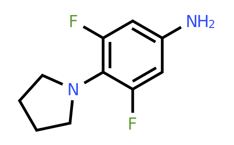CAS 1179140-55-6 | 3,5-Difluoro-4-(pyrrolidin-1-yl)aniline