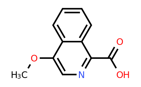 CAS 1179149-12-2 | 4-methoxyisoquinoline-1-carboxylic acid